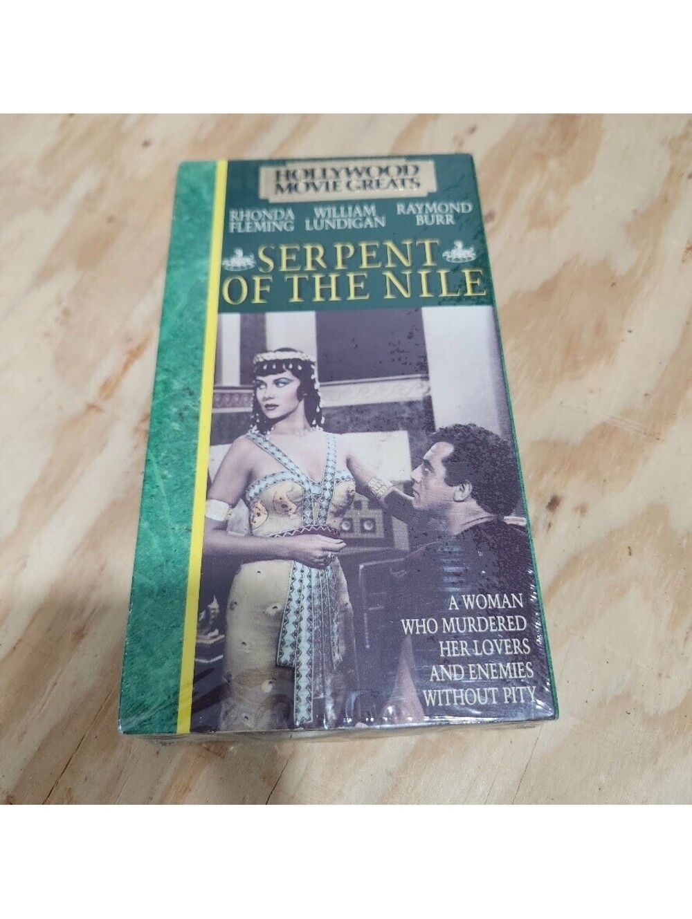 Serpent of the Nile (1953) Adventure, Biography, History, Romance VHS
